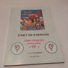 CAIET DE EXERCITII LIMBA FRANCEZA CLASA A VII-A,M6