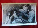 Fotografie din filmul &quot;Trei din Doua &quot;1963 cu A.Mironov si N.Kustinskaia