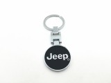 Breloc auto pentru Jeep metalic argintiu +ambalaj cadou