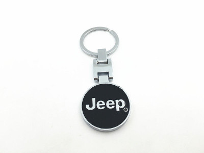 Breloc auto pentru Jeep metalic argintiu +ambalaj cadou foto