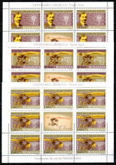 Romania 2006, LP 1712 a, Traian Vuia, minicoli de 8 + vinieta, MNH! LP 37,20 lei foto