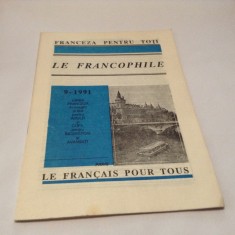 Le Francophile - Dana Lizac,NR9/1991-M6 foto