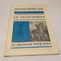 Le Francophile - Dana Lizac,NR5/1991-M6 foto