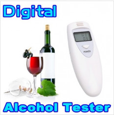 Mini Tester Alcool Etilotest Masurarea Alcoolemiei foto