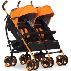 Carucior Duo Comfort Electric Orange foto