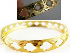 BRATARA 9k Gold Filled Women s Bangle (filata in aur 9k) foto