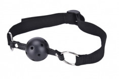 Calus cu bila perforarta Breathable ball gag Bondage Fetish foto