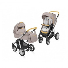 Carucior 2 in 1 Dotty Denim Beige Baby Design foto