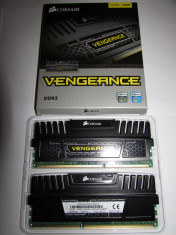 Memorie Corsair Vengeance 16GB DDR3 1600MHz CL9 Dual Channel Kit foto