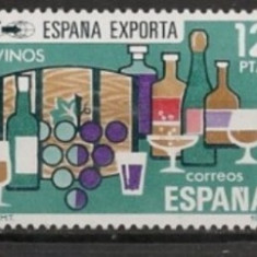 SPANIA 1981 - PRODUSE DE EXPORT, serie nestampilata, AC15