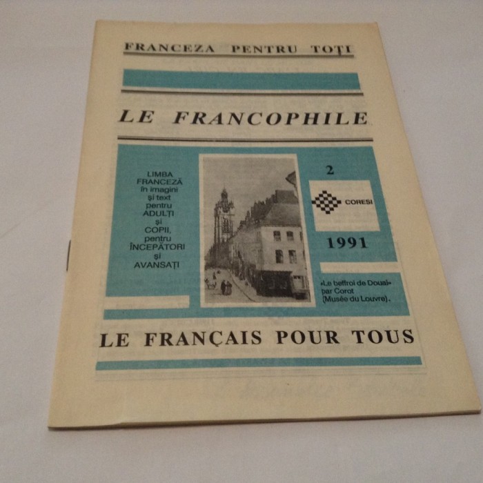 Le Francophile - Dana Lizac,NR2/1991-M6