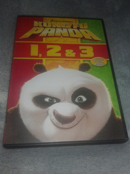 Colectia Kung Fu Panda 1, 2, 3 - Dublate in limba romana