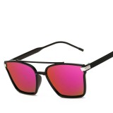 Ochelari De Soare Dama - Protectie UV 100%, Rama Plastic - Violet, Aviator, Femei, Protectie UV 100%