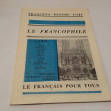 Le Francophile - Dana Lizac,NR3/1991-M6