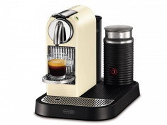 Espressor automat Nespresso DeLonghi Citiz &amp;amp; Milk EN 265.CW, 19 Bar, 1l, Crem foto
