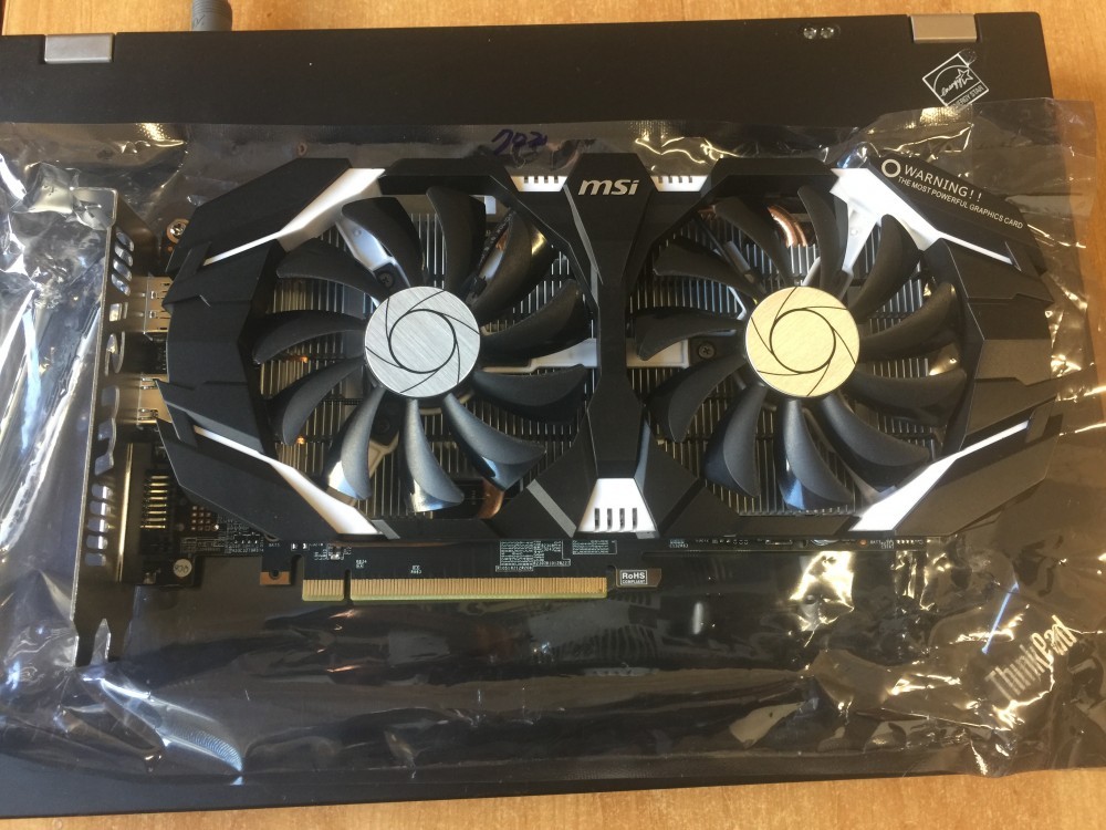 Placa video MSI GeForce GTX 1060 6GT OC 6GB DDR5 192-bit, noua ...