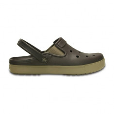 Saboti pentru femei Crocs CitiLane Clog Espresso/Khaki (CRC201831-22Y-W) foto