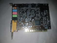 Placa de sunet 5.1 Creative Sound Blaster SB0100 PCI - poze reale foto