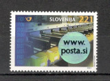 Slovenia.2003 Inaugurarea Centrului Logistic al Postei MS.672, Nestampilat