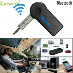 Bluetooth AUX Receptor Audio Stereo 3,5mm cu baterie si microfon, receiver auto foto