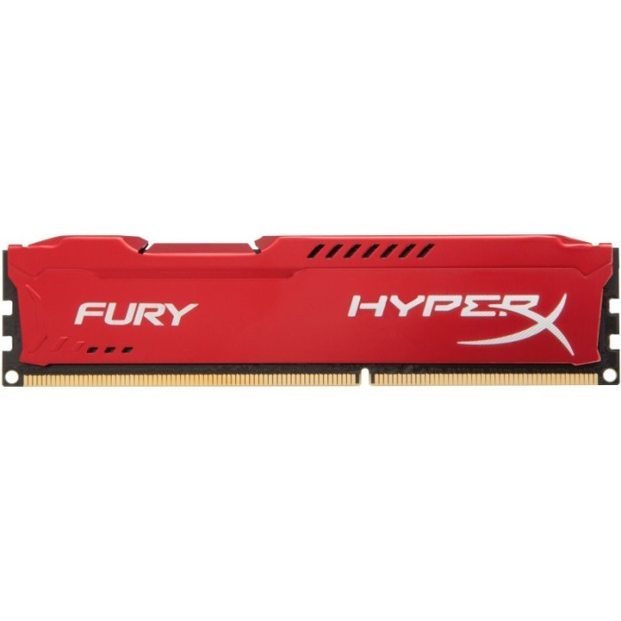 Memorie HyperX Fury Red 16GB DDR3 1866 MHz CL10 Dual Channel Kit foto mare Memorie HyperX Fury Red 16GB DDR3 1866 MHz CL10 Dual Channel Kit foto mare