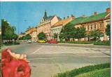 CPI (B8359) CARTE POSTALA - SATU MARE. PIATA LIBERTATII, AUTOTURISME, Circulata, Fotografie