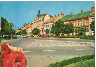 CPI (B8359) CARTE POSTALA - SATU MARE. PIATA LIBERTATII, AUTOTURISME foto