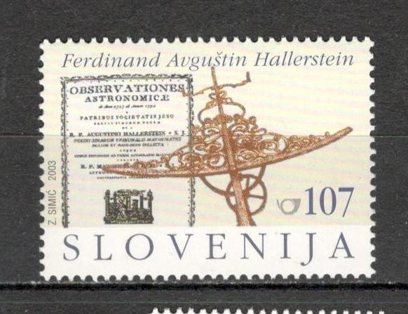 Slovenia.2003 300 ani nastere F.A.Heiner-matematician MS.657