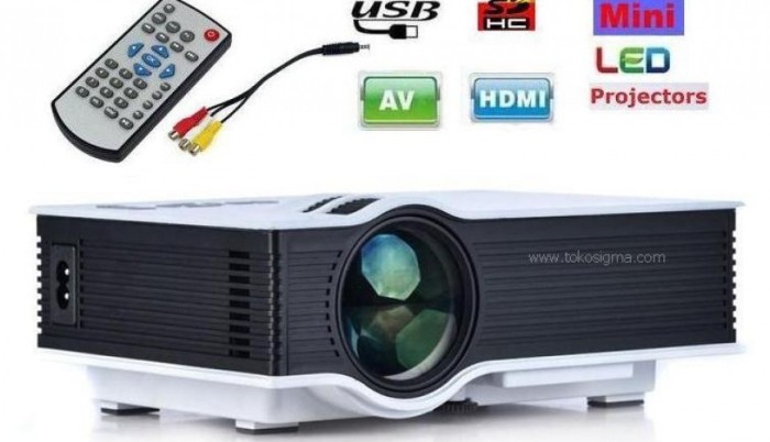 Videoproiector Home Cinema LED SMP UC40 foto mare Videoproiector Home Cinema LED SMP UC40 foto mare
