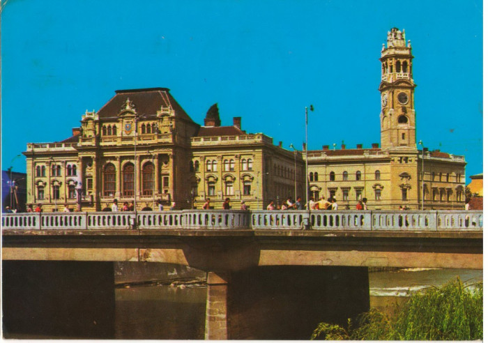 CPI (B8381) CARTE POSTALA - ORADEA, POD PESTE CRISUL REPEDE