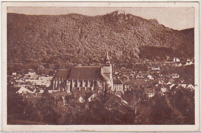 bnk cp Brasov - Biserica Neagra si Tampa - circulata 1946 foto