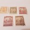 romania/ocupatii/ szeged 1919 supratipar/ 5v. mixte