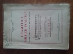 Gramatica muzicii psaltice 1951 / R2P2F foto