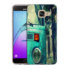 Husa Samsung Galaxy A7 2016 A710 Silicon Gel Tpu Model Vintage Car foto