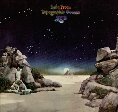 YES - TALES FROM TOPOGRAPHIC OCEANS, 1973, DUBLU CD foto