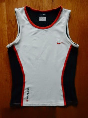 Tricou Nike Training Dri Fit. Marime S (34/36): 38 cm bust, 52 cm lungime etc. foto