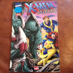Revista Marvel Italia banda desenata - X Men anul 1997 / 96 pagini ! foto