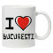 Cana personalizata I Love Bucuresti cana ceai, cana cafea