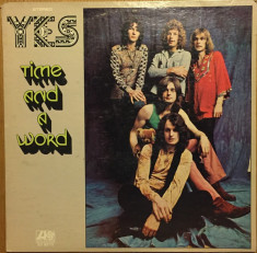 YES - TIME AND A WORD, 1970 foto