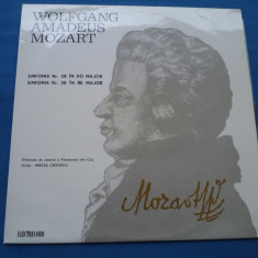 WOLFGANG AMADEUS MOZART-SIMFONOIILE NR.28,30