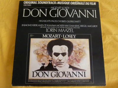 Don Giovanni - Losey - vinyl, Cbs,Lorin Mazeel foto