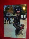 Ilustrata - Dansatoare Congo 1974