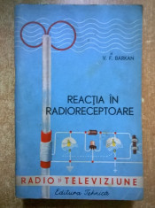 V. F. Barkan - Reactia in radioreceptoare foto