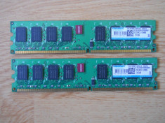 Kit Memorie Ram Kingmax 4 GB (2X2) 1066 Mhz DDR2 Desktop. foto