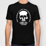 Tricou Cheloo suma defectelor parazitii 20 cm records ombladon 20cm L negru