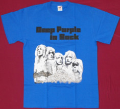 Tricou Deep Purple - In Rock ,imprimat pe Fruit of the Loom foto