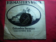 Disc Columbia interbelic ,Bucuresti- Josephine Backer si Cuban Boys-Conga,Mayari foto