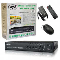 Aproape nou: DVR PNI House L704 - 4 canale, HDMI 960H P2P H.264 foto