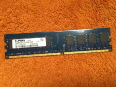 Memorie RAM desktop 2GB DDR2 Elpida ( 800 MHz ) foto