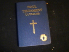 NOUL TESTAMENT CU PSALMI-THE GIDEONS INTERNATIONAL- foto